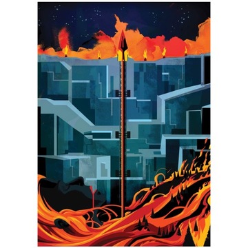 Plakat Gra o Tron Game of Thrones Jon Snow