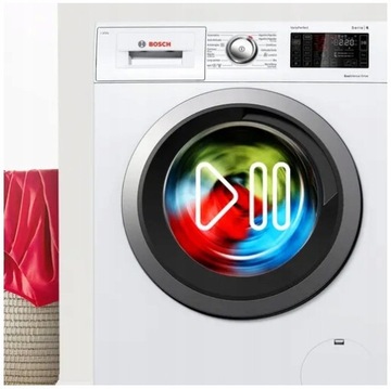 BOSCH SET стиральная машина 8кг + сушилка 8кг + разъем