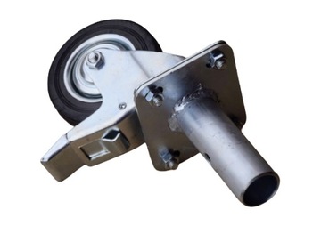 Zestaw Kołowy z Hamulcem do Rusztowań - 125mm, 100kg