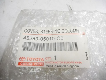 KRYT SLOUPCE ŘÍDÍCÍ TOYOTA AVENSIS OE 45289-05010