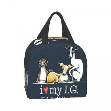Портативная сумка для обеда Italian Greyhound Lover