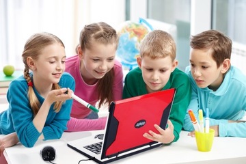 ОБРАЗОВАТЕЛЬНЫЙ НОУТБУК ДЛЯ ДЕТЕЙ KINDERPLAY, 120 ВАРИАНТОВ