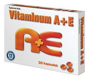 Vitaminum A+E 2500 J.M+100 MG 30 kapsułek