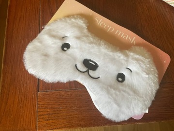 Маска для сна с повязкой на глазах, маска для релаксации сна, плюшевый мишка, плюшевый мишка, плюшевый мишка, плюшевый мишка