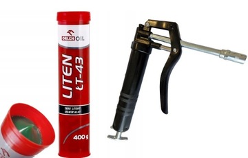 Zestaw smarownica Yato + Smar litowy łt-43 Orlen