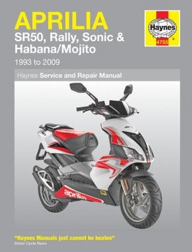 SKUTER APRILIA SR50 STREET (04-08) OPIS NAPRAWA