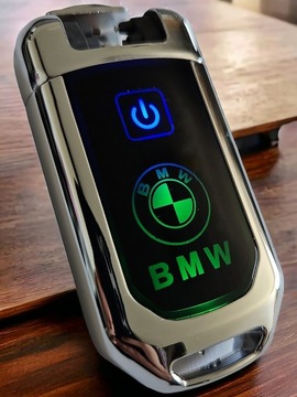 ПОДАРОЧНЫЙ СВЕТОДИОДНЫЙ АВТОМОБИЛЬНЫЙ БРЕЛОК ЗАЖИГАЛКА BMW PLASMA