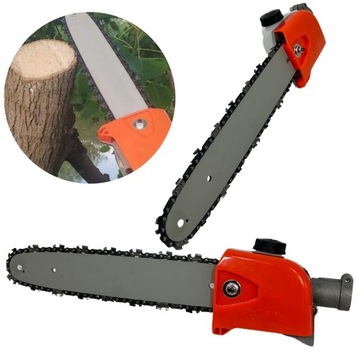 PRZYSTAWKA DO KOSY PIŁA ŁAŃCUCHOWA 28 mm 9 frezów 12'' 41cm ADAPTER