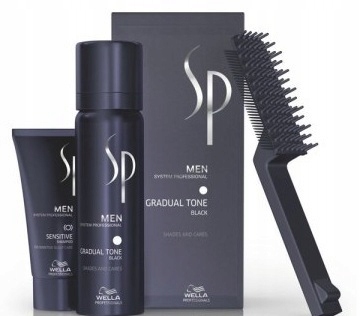 WELLA SP JUST MEN ODSIWIACZ PIGMENT CZARNY 90 ml
