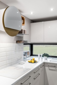 НАСТЕННАЯ ВЫТЯЖКА CIARKO DESIGN ECLIPSE, ЧЕРНАЯ/П. ЗОЛОТО