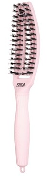 Mała Szczotka FingerBrush do rozczesywania włosów Olivia Garden Pink PASTEL