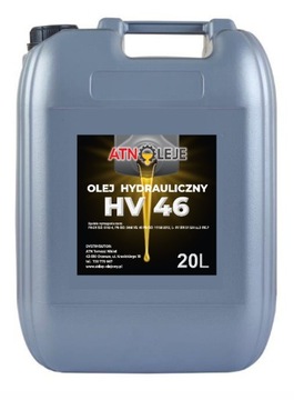 OLEJ HYDRAULICZNY L-HV 46 20 Litrów L-HV HVLP
