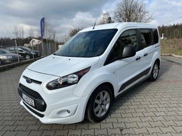 Ford Transit Connect II VAN 1.5 TDCi 100KM 2017 Ford Transit Connect 2017r Klima 5 osobowy Bez...