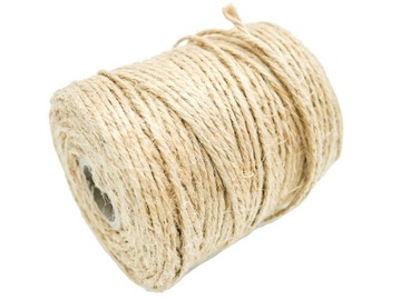 Sznurek pakowy jutowy 100 g nici szpagat