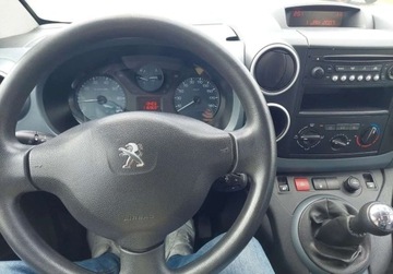 Peugeot Partner II Tepee Facelifting 2015 1.6 VTi 98KM 2015 Peugeot Partner Bezwypadkowy, Niski Przebieg, Serwis ASO, FV23, Salon Pols, zdjęcie 12