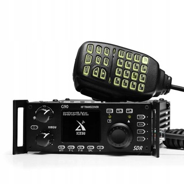 XIEGU G90 radiotelefon HF SDR ATU analizator widma