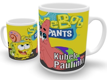 SPONGEBOB KUBEK + IMIĘ
