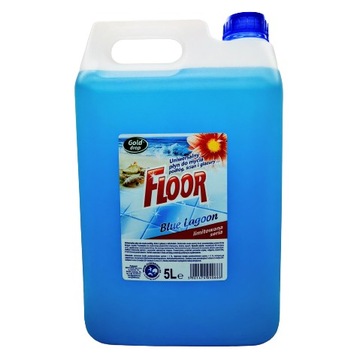 Floor Płyn Blue Lagon 5 L - Uniwersalny do Podłóg
