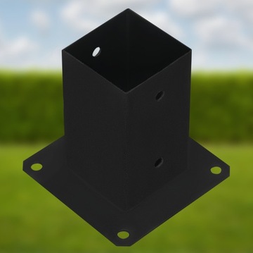 PODSTAWA SŁUPA PRZYKRĘCANA WSPORNIK KOTWA 80x80 MM