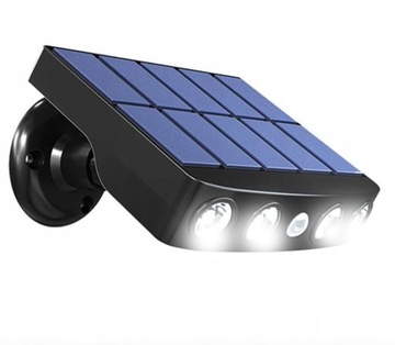 LAMPA SOLARNA Z CZUJNKIEM RUCHU 3W1 WODOODPORNA 5M