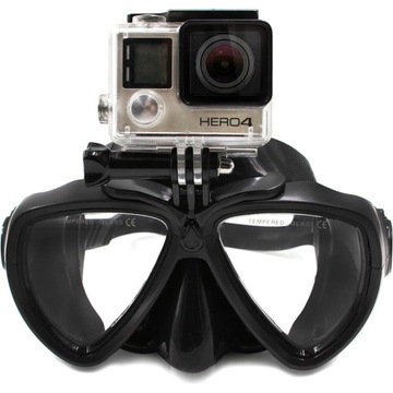 Маска для дайвинга, подводное крепление для GoPro Hero 12, 11, 10, 9, 8, 6, 5