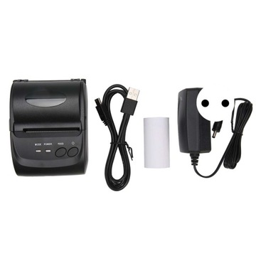 58mm thermal printer bt4.0 90mm/s 100km tph 203dpi usb interface shipping l
