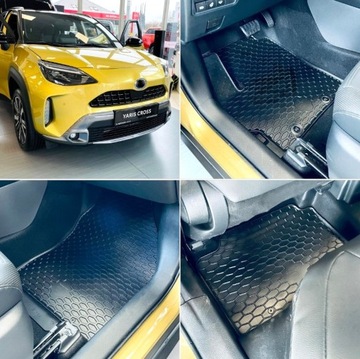TOYOTA YARIS CROSS 2023- MARKOWE DYWANIKI GUMOWE