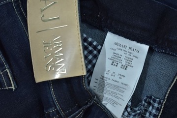 ARMANI JEANS J75 Regular Fit Spodnie Damskie Jeansy 32