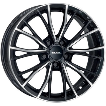 4× DISK HLINÍK MAK MARK 7.5" X 17" 5X112 ET 24