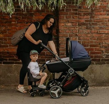 Удлинитель для коляски с сиденьем и рулем Universal 2in1 Easy X Rider V5