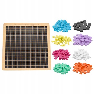 Mozaika Puzzle Geometryczna Łamigłówka Zabawki