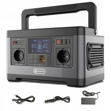 Flashfish P63 STACJA ZASILANIA 520Wh 140400mAh 1000W 11 portów ładowania PL