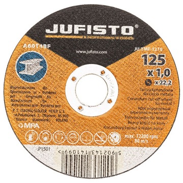 Tarcza do cięcia metalu 41 / 125 x 1,0mm x 22,2
