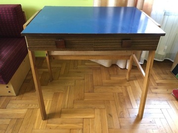 BIURKO drewniane BIURKO z SZUFLADAMI !!!