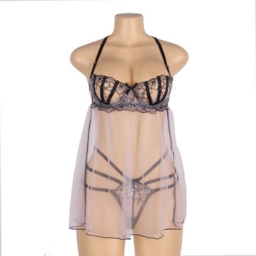 Sexy piżamy Plus rozmiar bielizna dla kobiet piżam