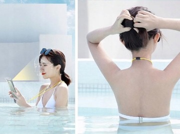 Водонепроницаемый чехол IPX8 ДЛЯ ТЕЛЕФОНА НА КАЯКЕ У БАССЕЙНА