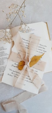 Лента шифоновая Рваная Светло-Бежевая 2 см/148 см свадебная