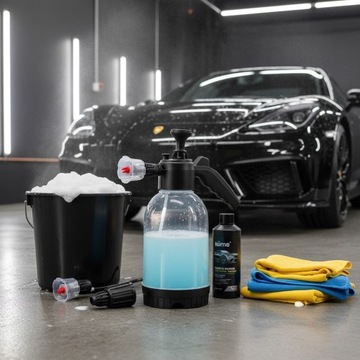 PIANOWNICA RĘCZNA OPRYSKIWACZ CIŚNIENIOWY 2L WYTWORNICA PIANY AKTYWNEJ