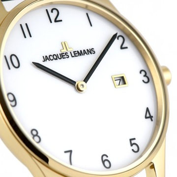 Zegarek Męski Jacques Lemans 1-2122H czarny