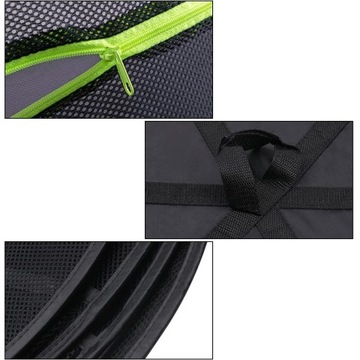 4-СЛОЙНАЯ ПОДВЕСНАЯ СЕТКА ДЛЯ СУШКИ ТРАВ НА МОЛНИИ 80Х60СМ