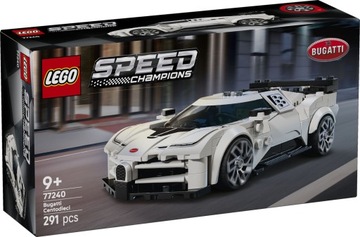 LEGO Speed ​​​​Champions 77240 Гиперкар Bugatti Centodieci + PDF-КАТАЛОГ