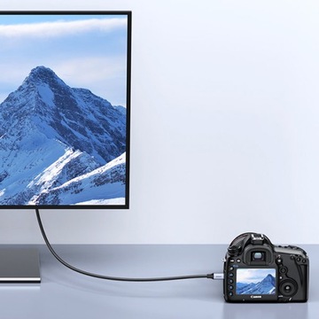 ВИДЕОКАБЕЛЬ UGREEN MICRO HDMI-HDMI 8K 60 Гц UHD 4K FULL HD HDR КАБЕЛЬ 2M