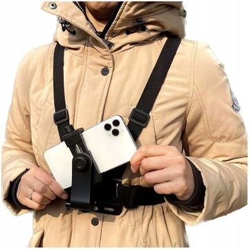 Нагрудное крепление для ремня безопасности для телефона Gopro