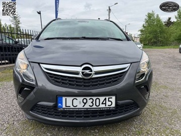 Opel Zafira C Tourer 1.4 Turbo ECOTEC 140KM 2012 Opel Zafira 7 osobowy -Tourer- Szwajcaria - Po przegladzie olejowym Gwara, zdjęcie 7