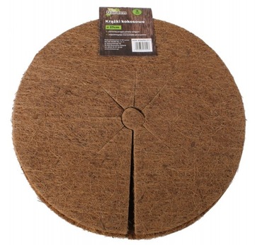 Krążki kokosowe 3szt do doniczki 37cm