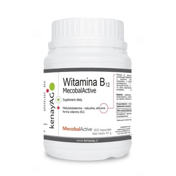 Witamina B12 (metylokobalamina) MecobalActive