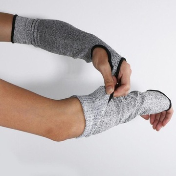 14-дюймовые защитные рукава с длинными рукавами и цветными защитой запястий