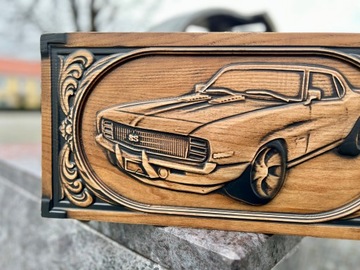 Деревянные нарды - Camaro SS Pattern