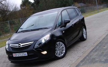 Opel Zafira C Tourer 1.4 Turbo ECOTEC 140KM 2016 Opel Zafira 1.4B 140Ps Klimatronik Navi Parktronik Alu17 Kamera 7 foteli Z, zdjęcie 9