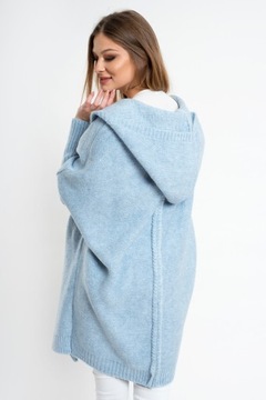 СВИТЕР КАРДИГАН NEIRO С БОЛЬШИМ КАПЮШОНОМ